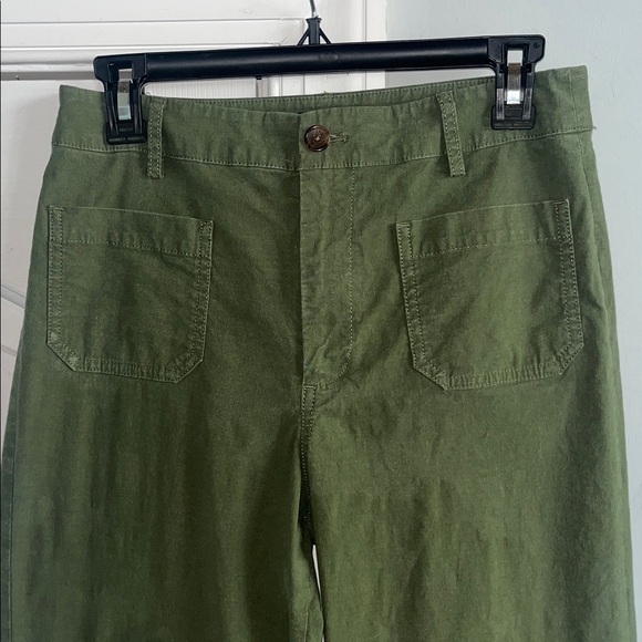 J. Crew Lizzie high-rise patch-pocket wide-leg pant Size 27 - Picture 5 of 11